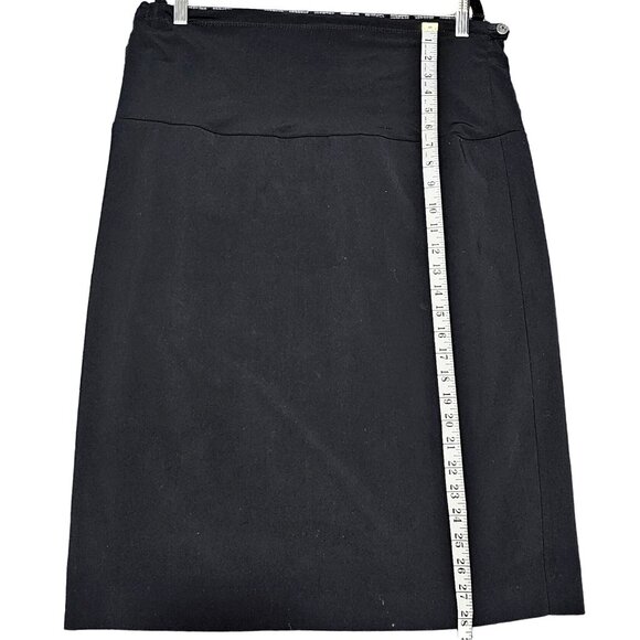 Maternity McM Black Knee-Length Pencil Skirt Size Large - Picture 2 of 6